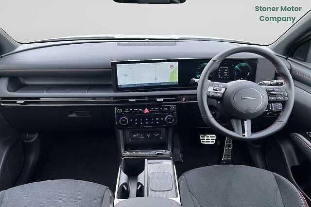 Hyundai TUCSON 1.6T 239 Hybrid N Line 5dr Auto Serenity White