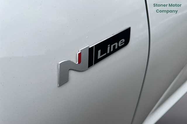 Hyundai TUCSON 1.6T 239 Hybrid N Line 5dr Auto Serenity White