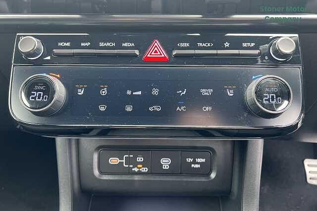 Hyundai TUCSON 1.6T 239 Hybrid N Line 5dr Auto Serenity White