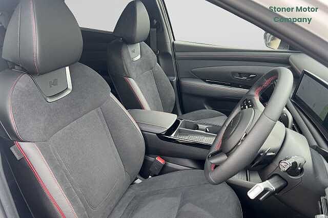 Hyundai TUCSON 1.6T 239 Hybrid N Line 5dr Auto Serenity White