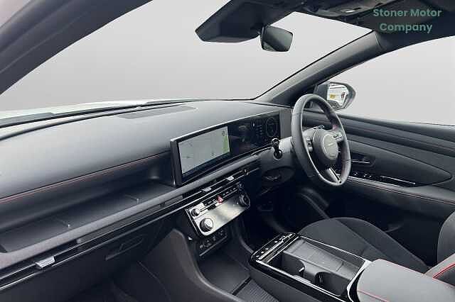 Hyundai TUCSON 1.6T 239 Hybrid N Line 5dr Auto Atlas White
