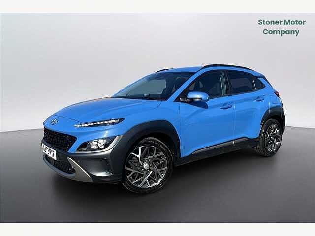 Hyundai KONA 1.6 GDi Hybrid Premium 5dr DCT Surfy Blue