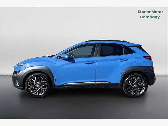 Hyundai KONA 1.6 GDi Hybrid Premium 5dr DCT Surfy Blue