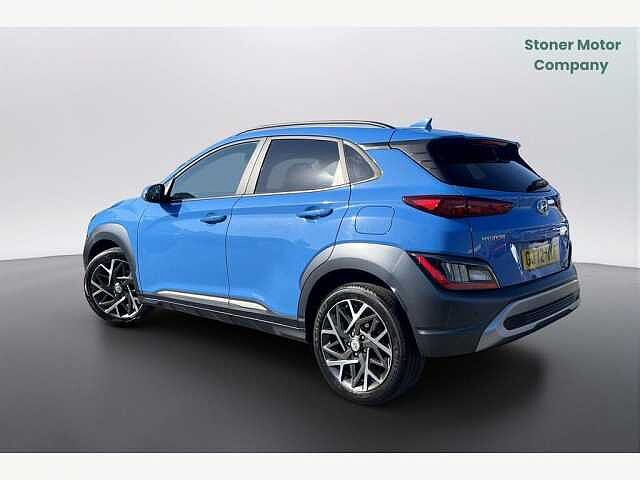 Hyundai KONA 1.6 GDi Hybrid Premium 5dr DCT Surfy Blue
