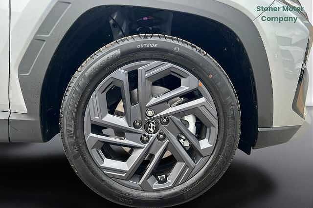 Hyundai TUCSON 1.6T 239 Hybrid Black Line 5dr Auto Silver