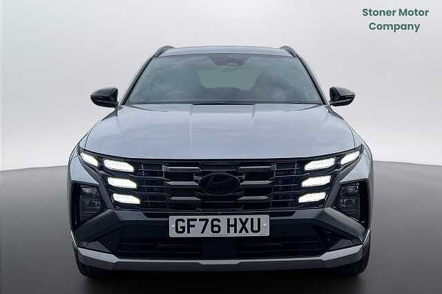 Hyundai TUCSON 1.6T 239 Hybrid Black Line 5dr Auto Silver