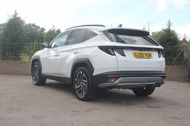 Hyundai TUCSON 1.6T Hybrid Ultimate 5dr Auto Atlas White