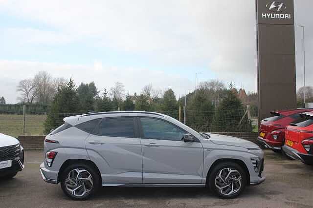 Hyundai KONA 1.6 Hybrid 129 N Line 5dr DCT Cyber Grey